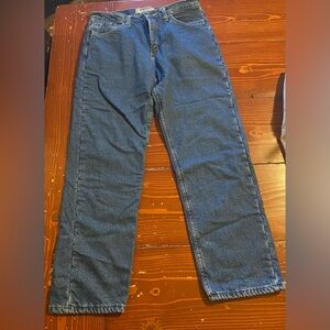 Wrangler Fully  Fleece Lined blue Jeans